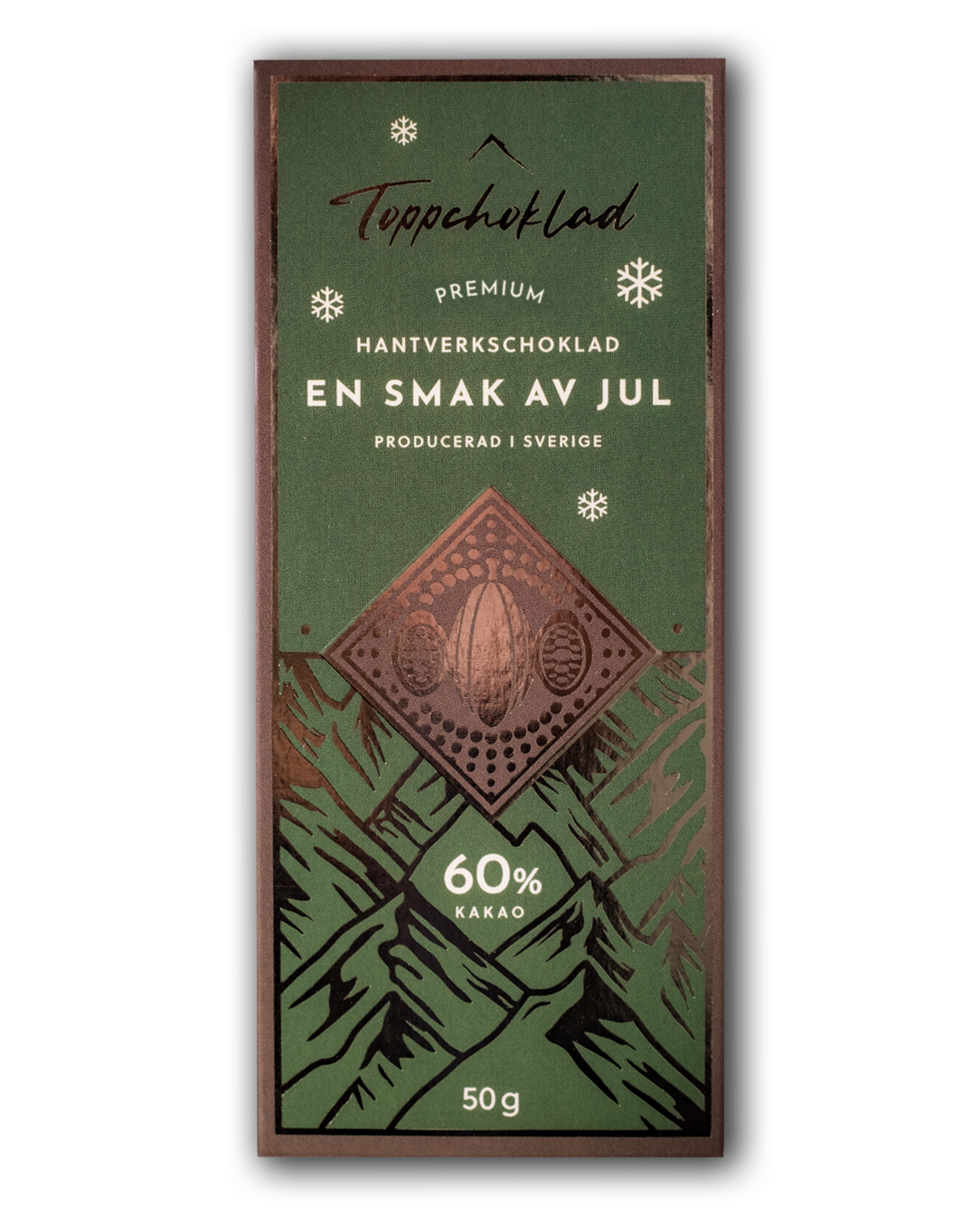 Chokladkaka 60% En smak av jul