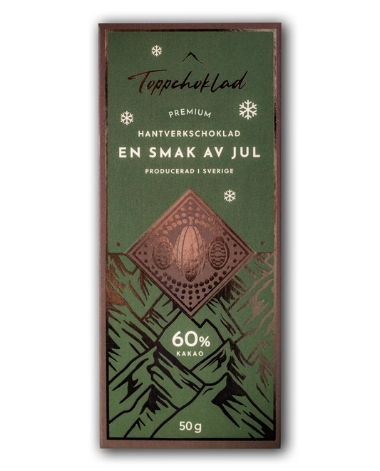 Chokladkaka 60% En smak av jul