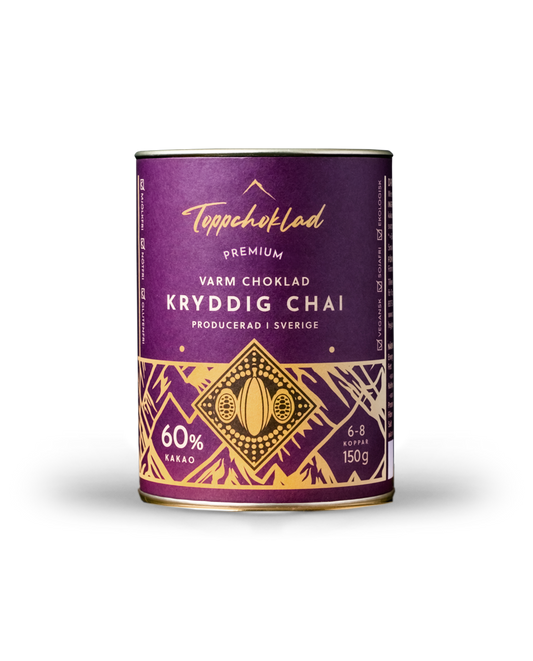 Varm choklad 60% Kryddig Chai