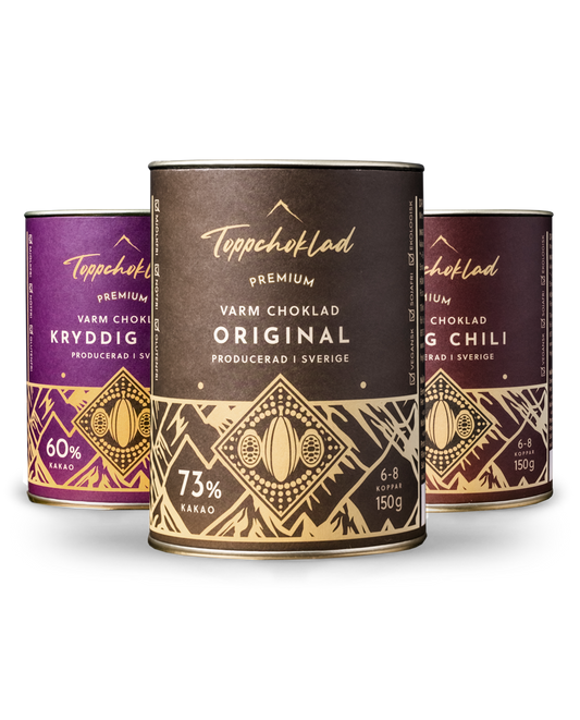 Varm choklad x 3 (välj dina smaker)
